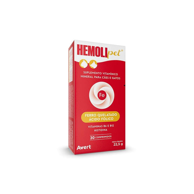 AVERT HEMOLIPET - 30 COMPRIMIDOS