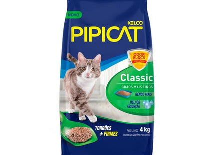 KELCO PIPICAT AREIA HIGIENICA CLASSIC 4KG