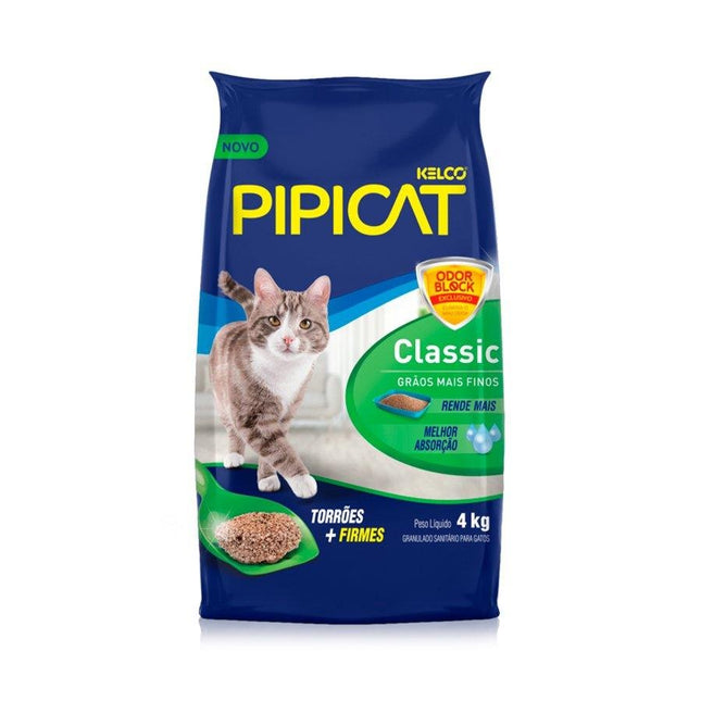 KELCO PIPICAT AREIA HIGIENICA CLASSIC 4KG