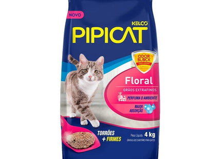 KELCO PIPICAT AREIA HIGIENICA FLORAL 4KG