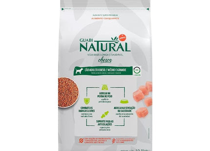 NATURAL CAES OBESOS PORTE MEDIO/GRANDE 10,1KG