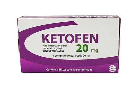 CEVA KETOFEN 20MG - 10 COMPRIMIDOS