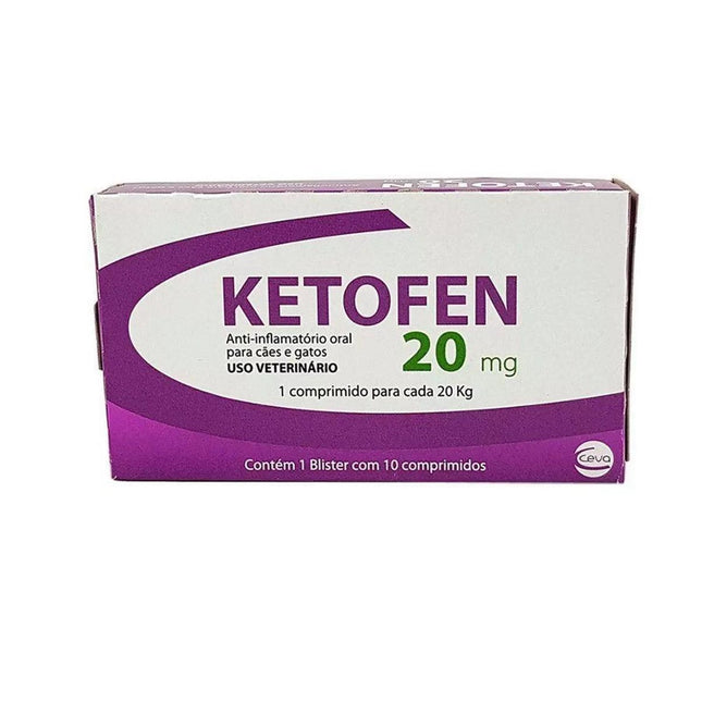 CEVA KETOFEN 20MG - 10 COMPRIMIDOS