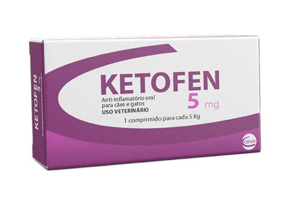 CEVA KETOFEN 5MG - 10 COMPRIMIDOS