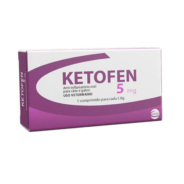 CEVA KETOFEN 5MG - 10 COMPRIMIDOS