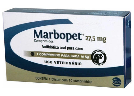 CEVA MARBOPET 27,5MG - 10 COMPRIMIDOS