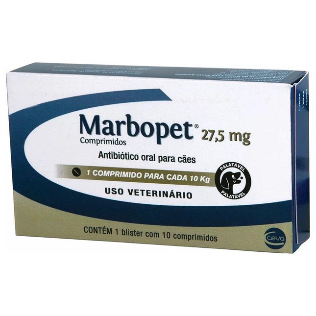CEVA MARBOPET 27,5MG - 10 COMPRIMIDOS