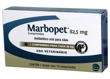 CEVA MARBOPET 82,5MG - 10 COMPRIMIDOS