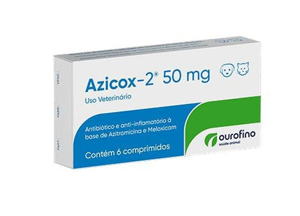OURO FINO AZICOX-2 50MG