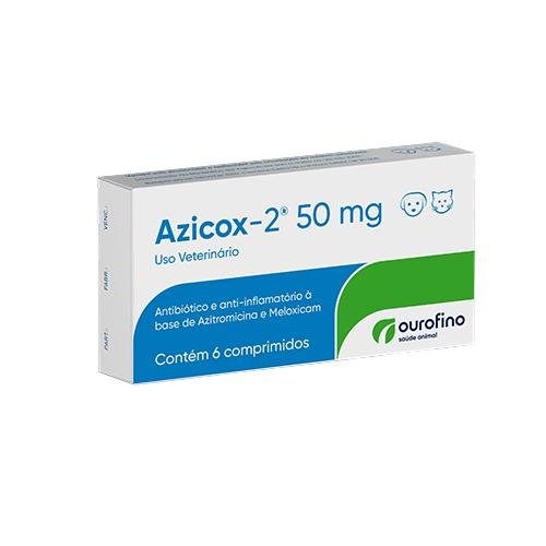 OURO FINO AZICOX-2 50MG