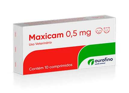OURO FINO MAXICAM 0,5MG CAIXA - 10 COMPRIMIDOS