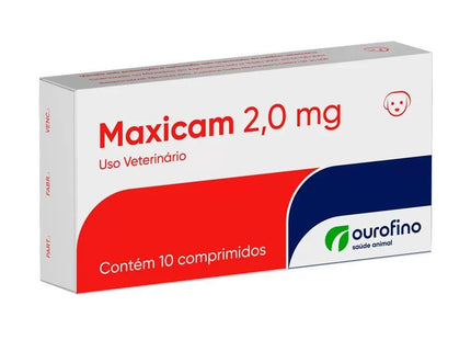 OURO FINO MAXICAM 2,0MG CAIXA - 10 COMPRIMIDOS