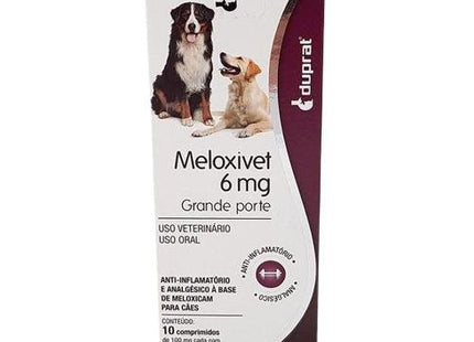 DUPRAT MELOXIVET 6MG - 10 COMPRIMIDOS