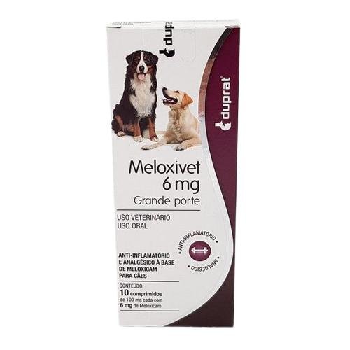 DUPRAT MELOXIVET 6MG - 10 COMPRIMIDOS