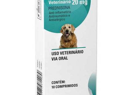 MSD METICORTEN 20MG - 10 COMPRIMIDOS