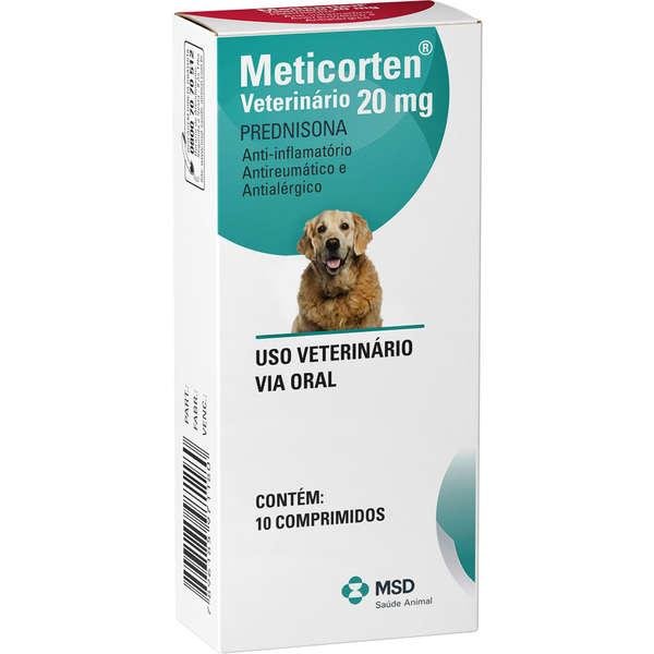 MSD METICORTEN 20MG - 10 COMPRIMIDOS