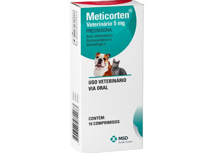 MSD METICORTEN 5MG - 10 COMPRIMIDOS