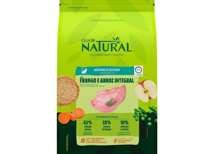 NATURAL GATOS CASTRADOS FRANG/ARROZ 7,5KG