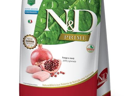 NED PRIME GATOS ADULTOS CASTR. FRAN/ROMA 400G