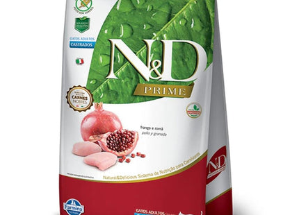 NED PRIME GATOS CASTRADOS FRANGO/ROMA 1,5KG