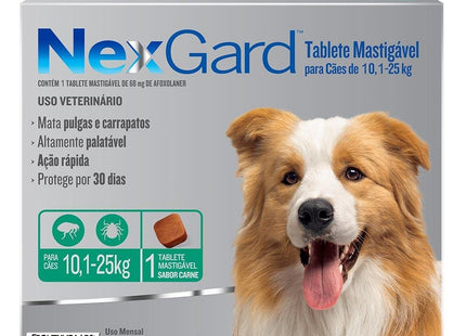 BOEHRINGER NEXGARD CAES G (10,1 A 25KG) 1 TABLETE