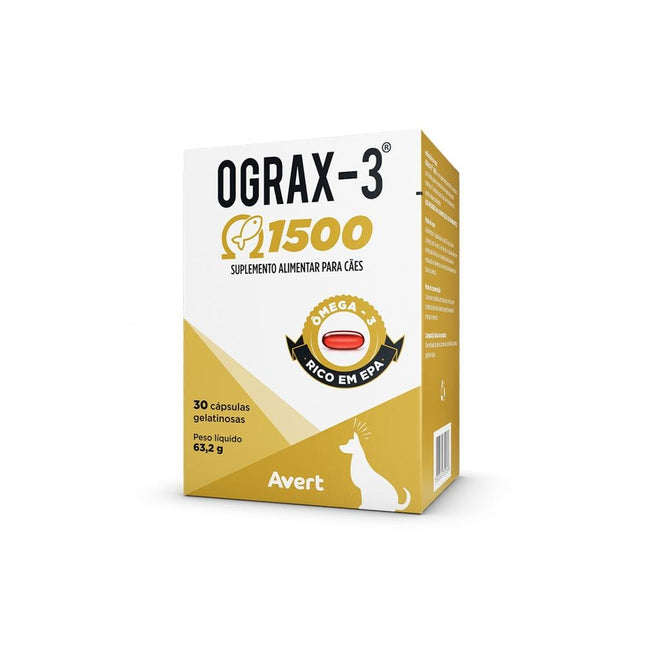 AVERT OGRAX-3 1500 - 30 CAPSULAS