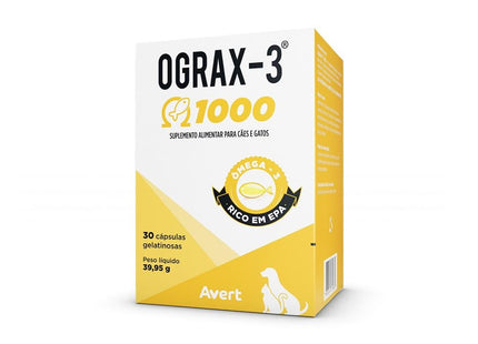 AVERT OGRAX-3 1000 - 30 CAPSULAS