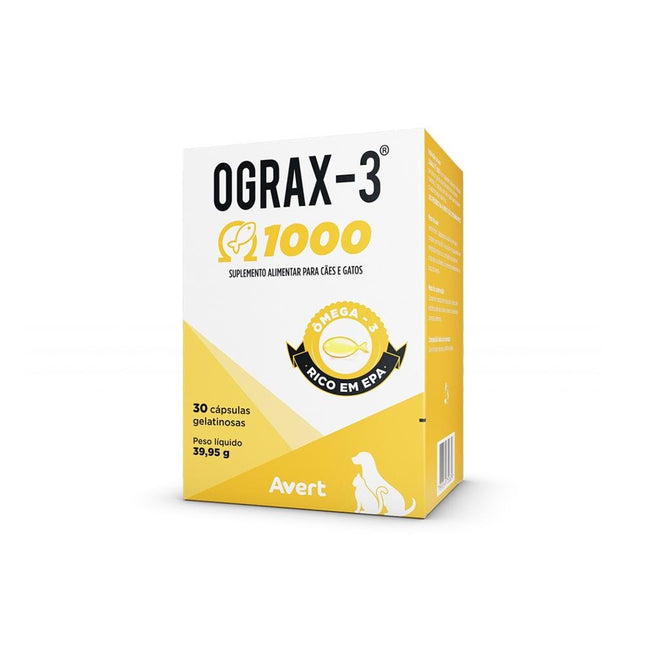 AVERT OGRAX-3 1000 - 30 CAPSULAS