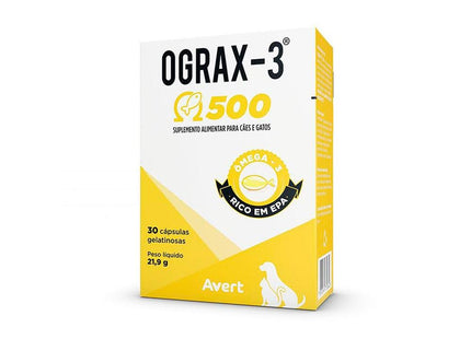 AVERT OGRAX-3 500 - 30 CAPSULAS