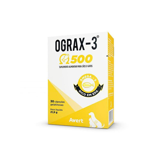 AVERT OGRAX-3 500 - 30 CAPSULAS