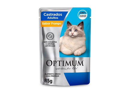 OPTIMUM CAT SACHE FRANGO CASTRADOS 85G