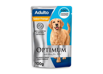 OPTIMUM DOG SACHE ADULTOS FRANGO 100G