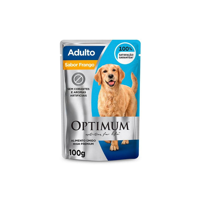 OPTIMUM DOG SACHE ADULTOS FRANGO 100G