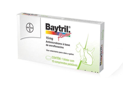 ELANCO BAYTRIL 15MG - 10 COMPRIMIDOS