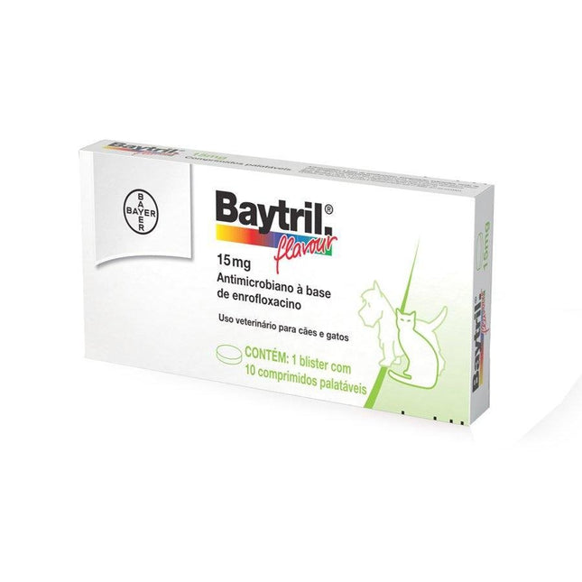 ELANCO BAYTRIL 15MG - 10 COMPRIMIDOS