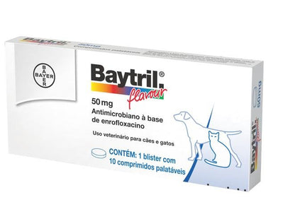 ELANCO BAYTRIL 50MG - 10 COMPRIMIDOS