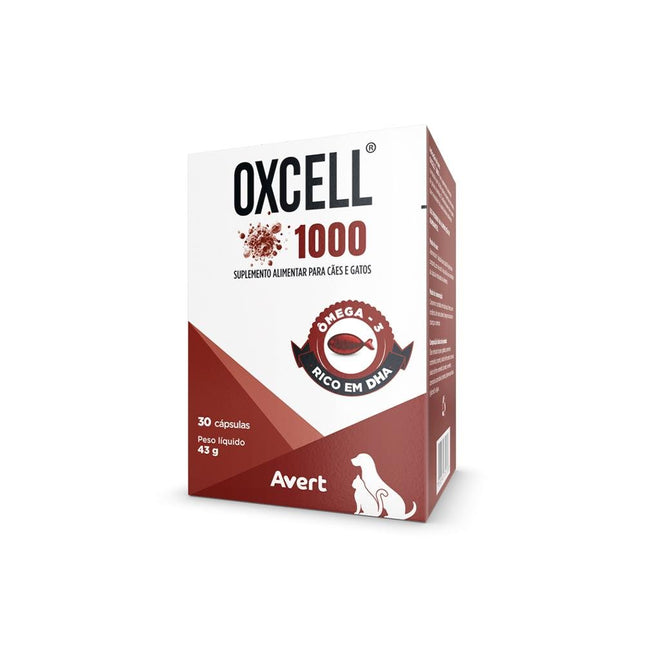 AVERT OXCELL 1000 - 30 CAPSULAS