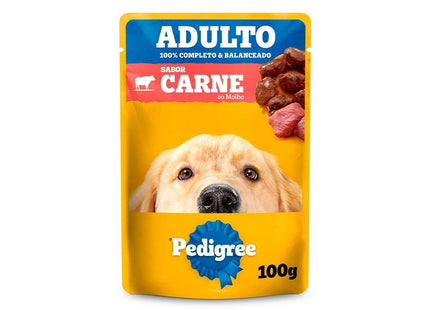 PEDIGREE SACHE ADULTO CARNE AO MOLHO 100G