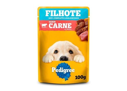 PEDIGREE SACHE FILHOTE CARNE AO MOLHO 100G