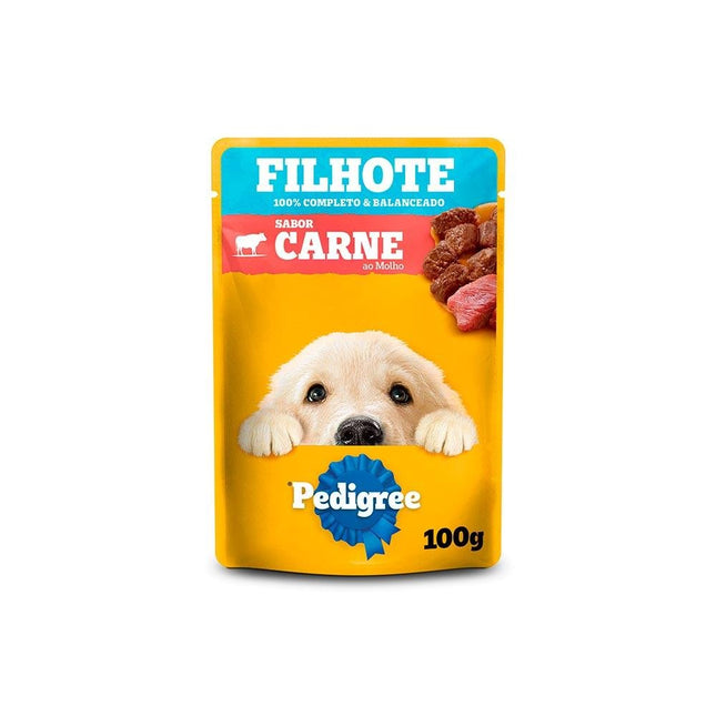 PEDIGREE SACHE FILHOTE CARNE AO MOLHO 100G