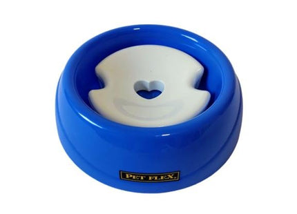 PET FLEX BEBEDOURO PELOS LONGOS AZUL PEQUENO 500ML