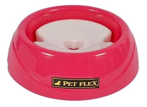 PET FLEX BEBEDOURO PELOS LONGOS PEQ ROSA 500ML