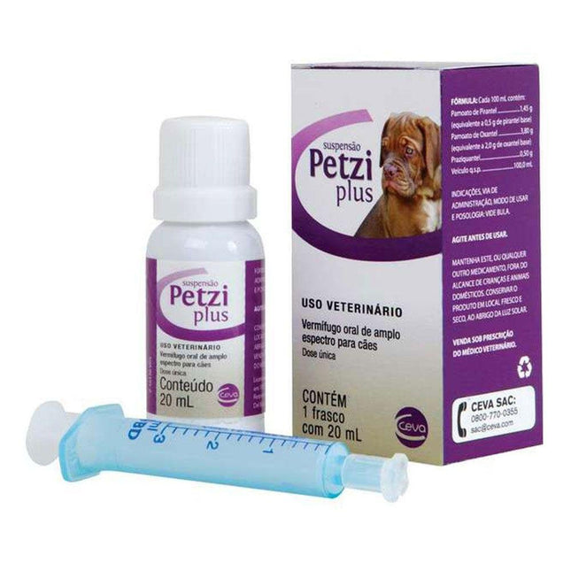 CEVA PETZI PLUS SUSPENSAO 20ML
