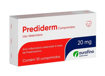 OURO FINO PREDIDERM 20MG - 10 COMPRIMIDOS