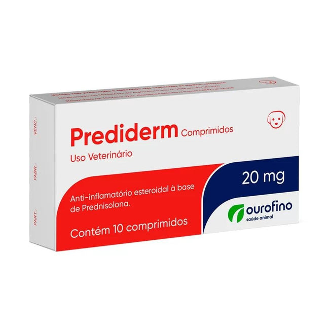 OURO FINO PREDIDERM 20MG - 10 COMPRIMIDOS