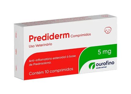 OURO FINO PREDIDERM 5MG - 10 COMPRIMIDOS
