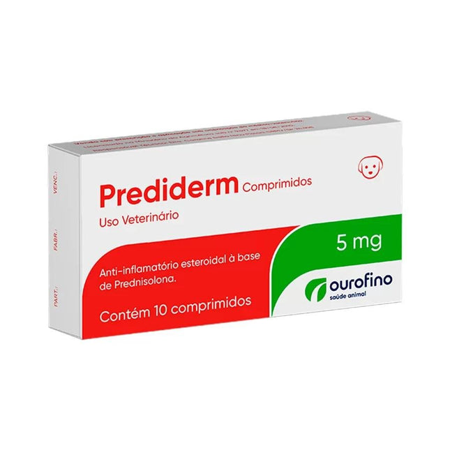 OURO FINO PREDIDERM 5MG - 10 COMPRIMIDOS