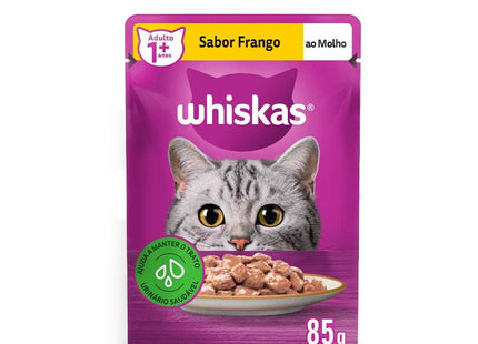 WHISKAS SACHE FRANGO AO MOLHO 85G