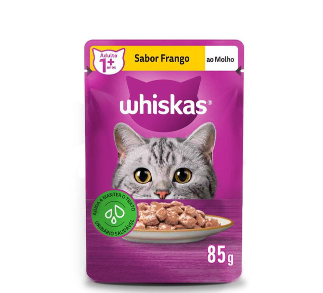WHISKAS SACHE FRANGO AO MOLHO 85G