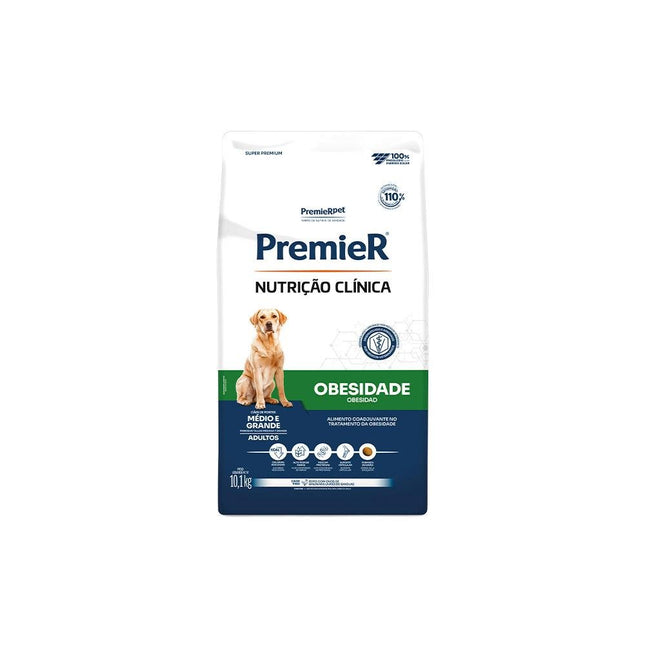 PREMIER CAES OBESIDADE PORTES MEDIO/GRANDE 10,1KG